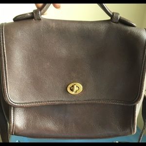 Authentic Brown Coach Purse
